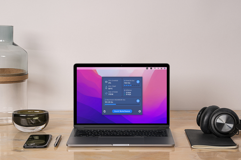 Illustration : BuhoCleaner "nettoie" le disque de votre Mac M1 sous Monterey (+ promo 70%)