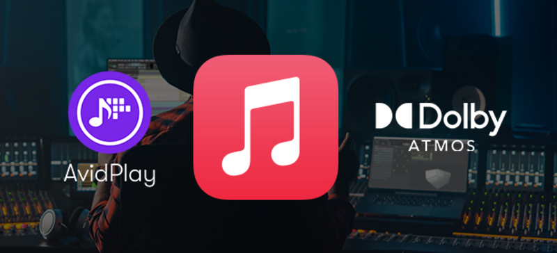 Illustration : AvidPlay permettra de distribuer des titres en Dolby Atmos sur Apple Music en juillet