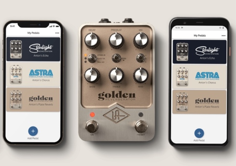 Illustration : Une App iOS pour les pédales d'effet UAFX d'UAD