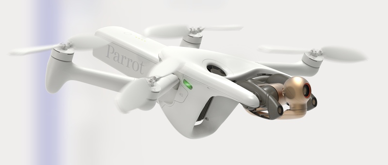 Illustration : Parrot Anafi AI : un drone avec 4G, caméra stéréo, capteur 48MP et des API (pour les pros)