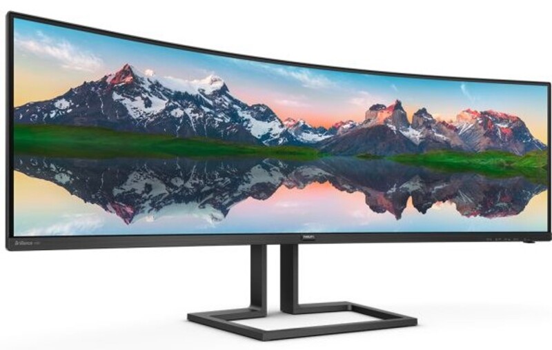 Illustration : Un moniteur 49 pouces SuperWide 165 Hz à 1149€ chez Philips