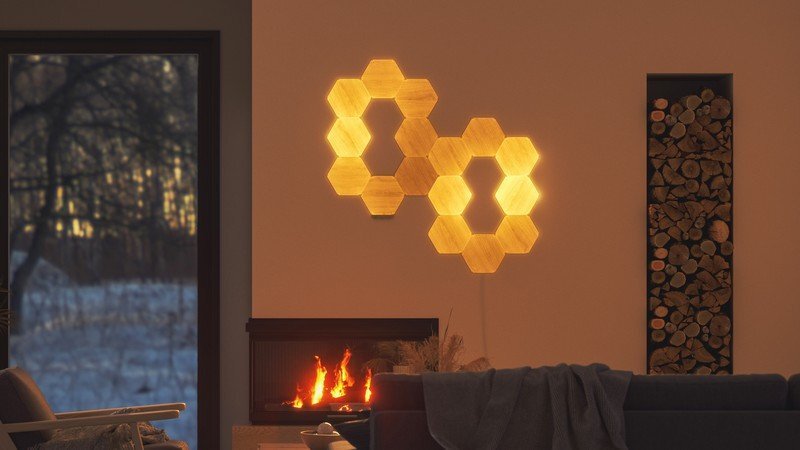 Nanoleaf déploie la MàJ permettant aux Shapes/Elements de devenir des ponts Thread