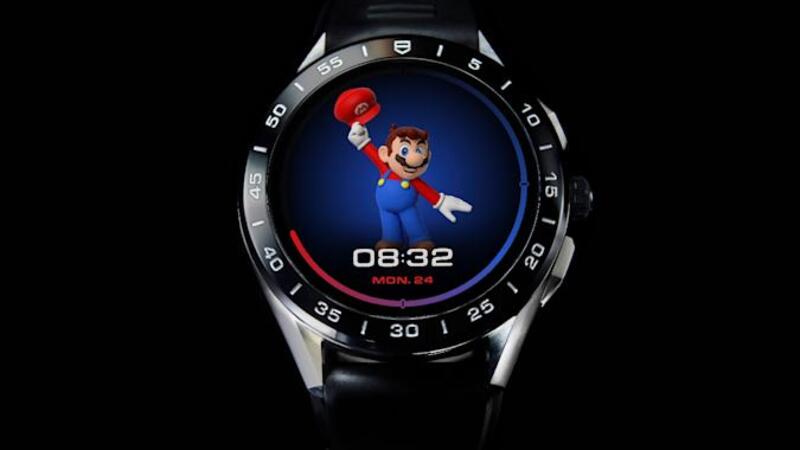 Illustration : Une édition limitée TAG Heuer Super Mario sous Wear OS à 2 150$