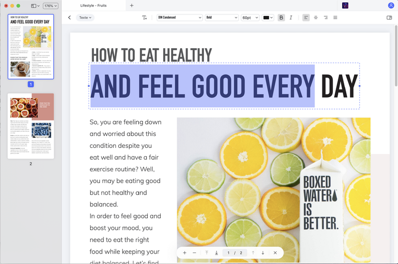 Illustration : Bon plan : 50% sur PDFelement 8 pour Mac, un éditeur de PDF idéal en télétravail