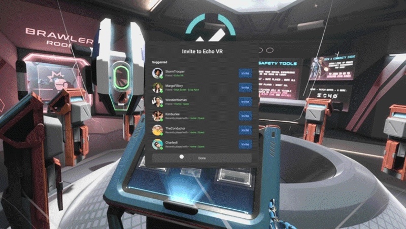 Illustration : Oculus Quest v31 facilite le jeu à plusieurs et permet d'enregistrer des mots de passe