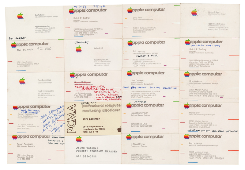 Illustration : Steve Jobs : un nouveau lot d'objets personnels mis en vente (blousons, cartes...)