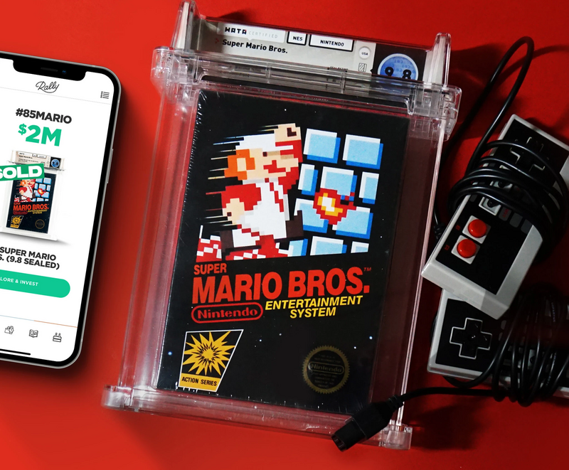 Illustration : Une cartouche de Super Mario vendue 2 millions de dollars...
