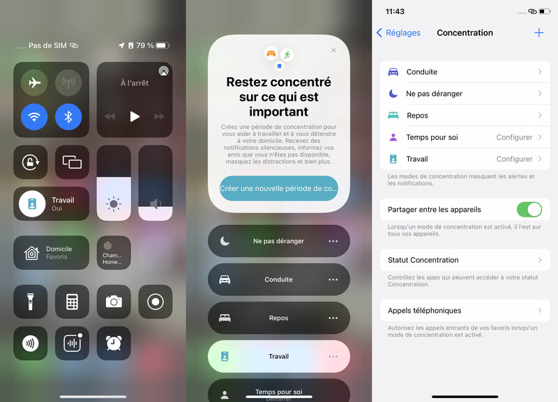 Illustration : iOS 15 : comment paramétrer ses résumés programmés (notifications)