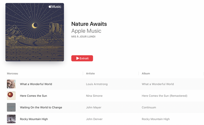 Illustration : Apple célèbre les Parcs Nationaux sur Plans, Apple Music, l'App Store et Apple Watch