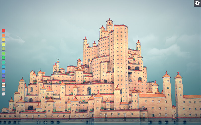 Illustration : Townscaper permettra de bâtir des villes sur son iPhone dès octobre