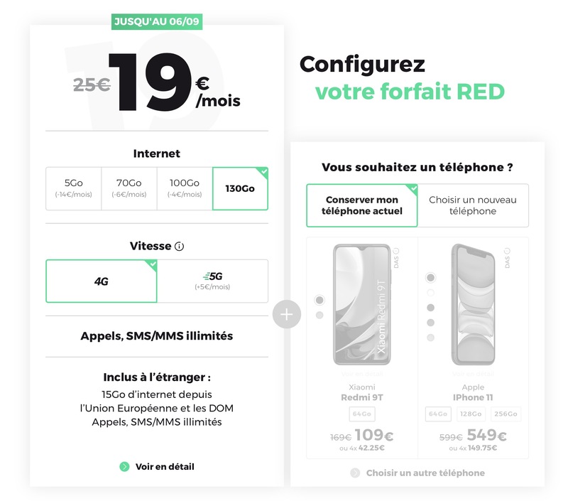 Illustration : Opérateurs : des offres sans engagement dès 4,99€ (de 5 à 130Go)