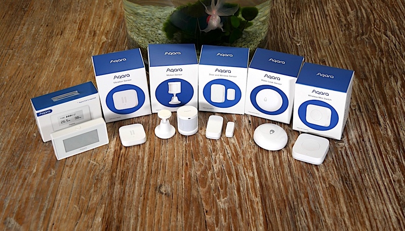 Illustration : Test express de la gamme Aqara compatible HomeKit (+code promo)