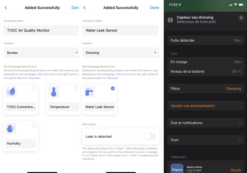 Illustration : Test express de la gamme Aqara compatible HomeKit (+code promo)