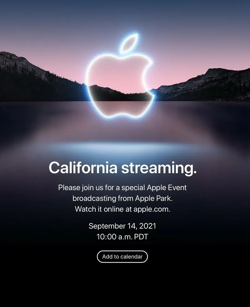 California Streaming : Apple présentera ses prochains iPhone le 14 septembre