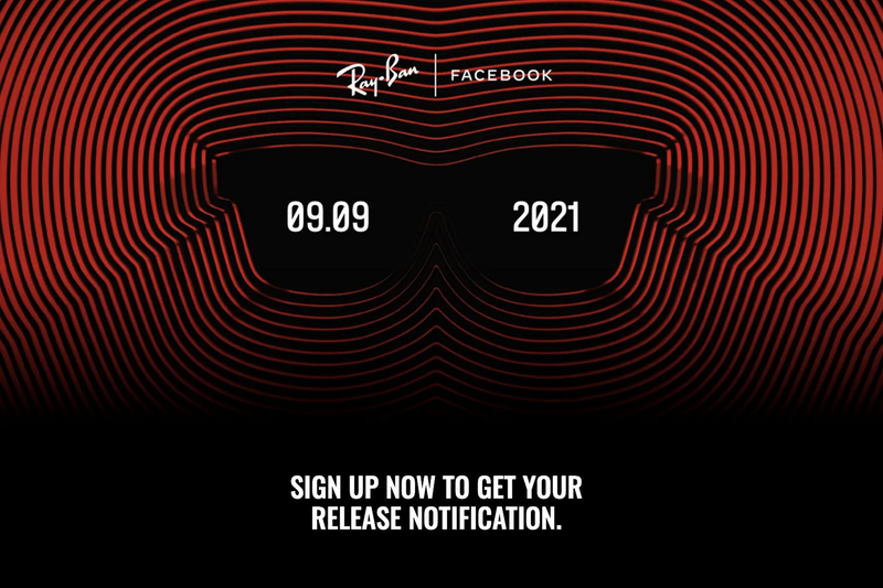 Illustration : Facebook et Ray-Ban dévoileront leurs lunettes AR le 9 septembre !