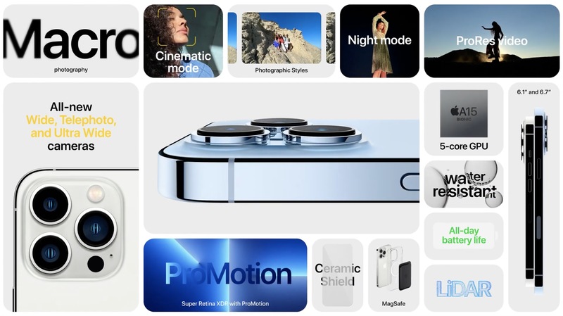 Illustration : iPhone 13 ou iPhone 13 Pro : lequel choisir ? (points communs et différences !)
