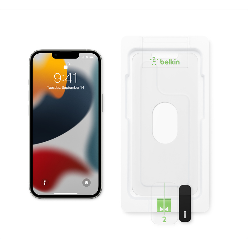 Illustration : iPhone 13 : Belkin dévoile ses Protège-écran UltraGlass et Anti-Reflet (34,95 € - 19,95€)