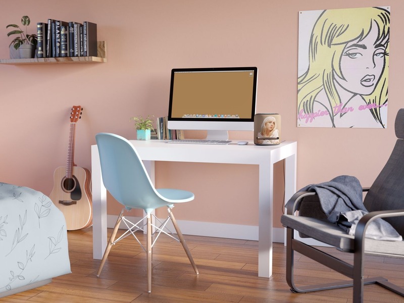 Illustration : Insolite : Amazon lance un Echo Studio à l'effigie de Billie Eilish (pour 30 dollars de plus)