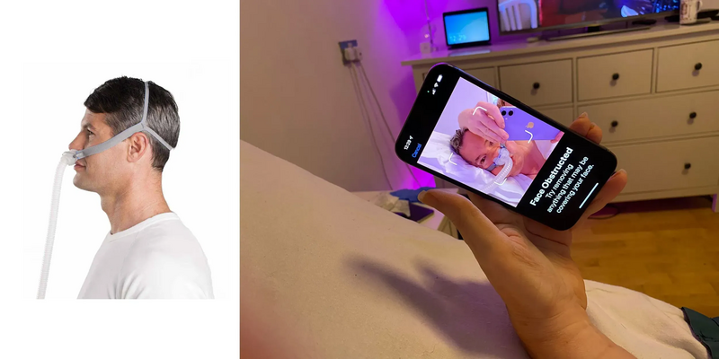 Illustration : L’iPhone 13 Pro ne gère pas les masques PPC (problèmes respiratoires)