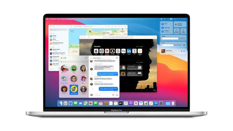 Illustration : macOS Big Sur 11.6.1 sur le point de sortir
