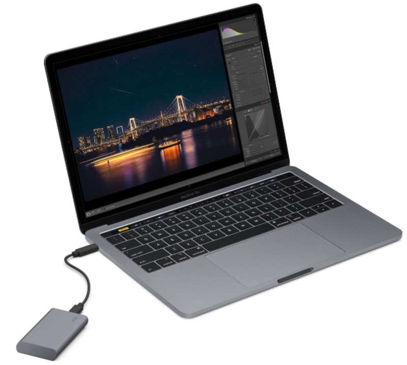 Illustration : Test express du SSD USB-C 3.2 Gen2 Mobile SSD Secure de LaCie (1 050 Mo/s)