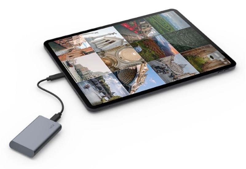 Illustration : Test express du SSD USB-C 3.2 Gen2 Mobile SSD Secure de LaCie (1 050 Mo/s)