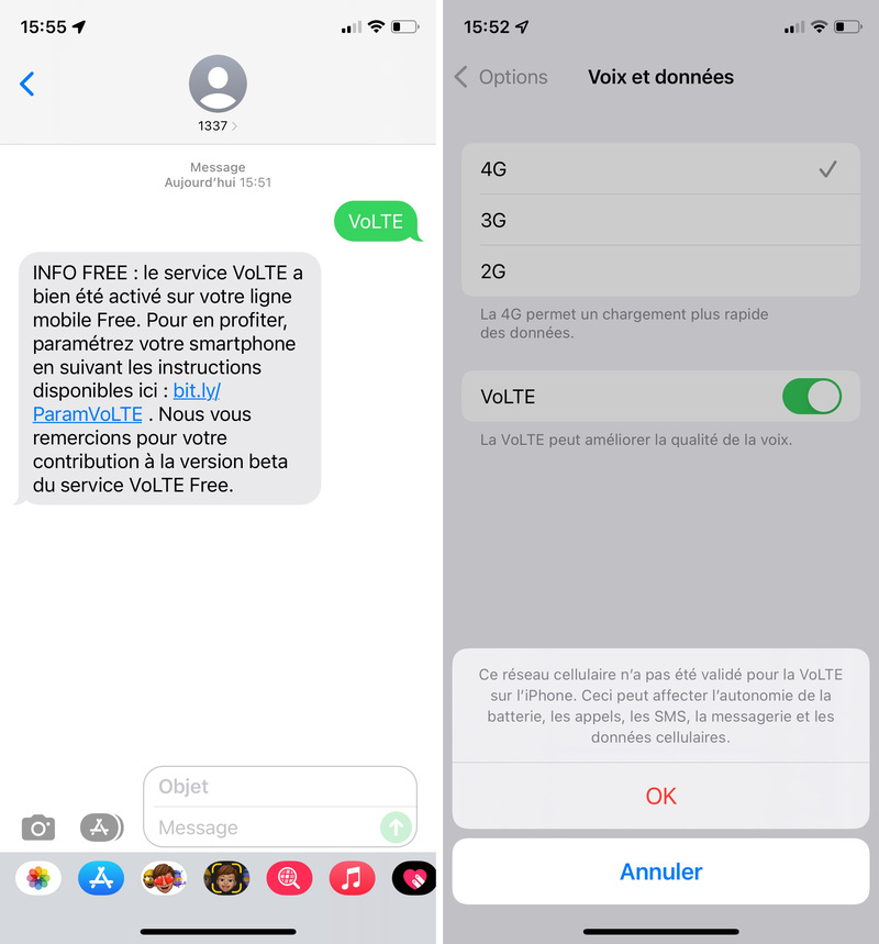 Illustration : La VoLTE arrive en bêta-test public chez Free Mobile !
