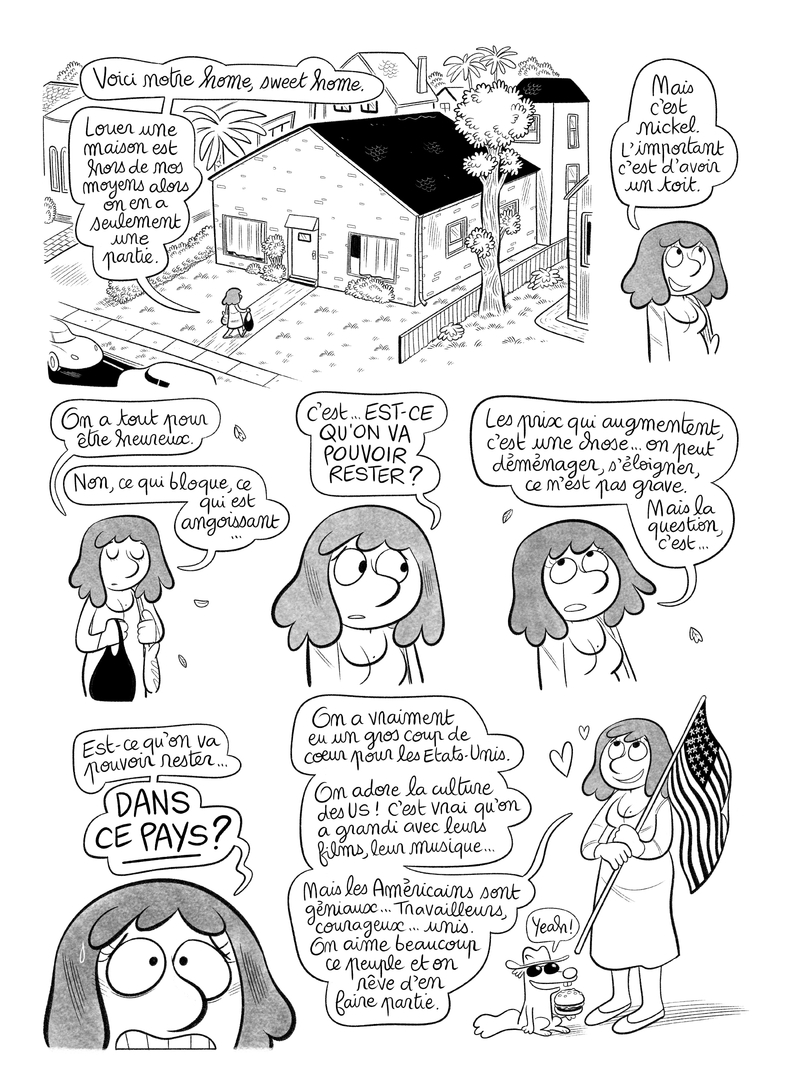 Illustration : BD Planche #7 et #8 : "Californid 2", par Laurel