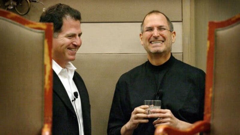 Illustration : Steve Jobs aurait bien voulu installer macOS sur les ordinateurs Dell