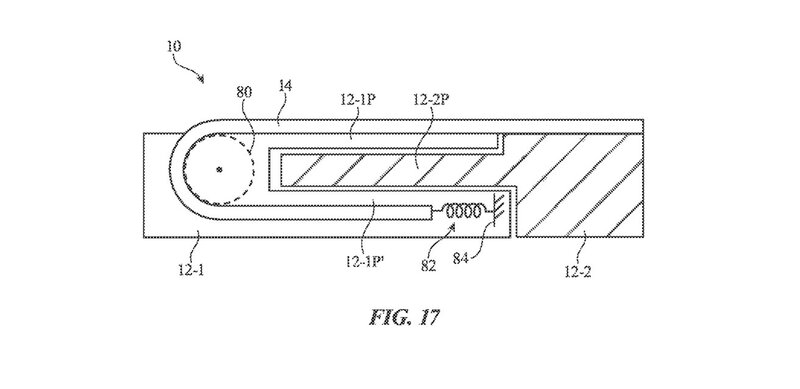 Illustration : Brevet en cours : l'iPhone pourrait être pliable ou coulissant ?