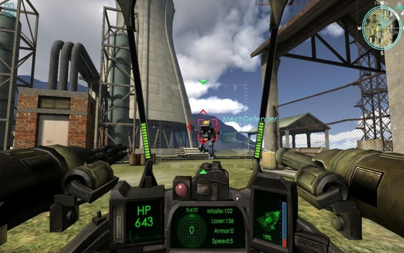 Illustration : RobotTimes II, FPS mécanique gratuit pour Mac