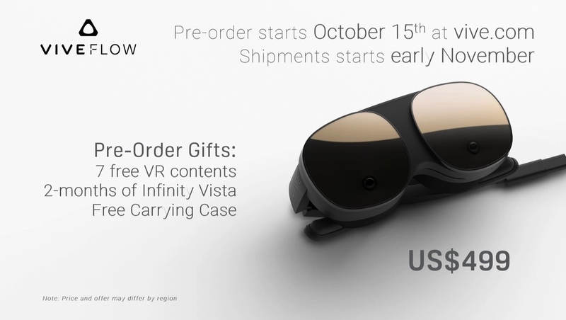 Illustration : Le casque VR autonome HTC Vive Flow fuite sur le net avant sa présentation officielle