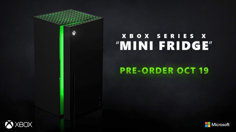 Illustration : Le mini-frigo Xbox Series X sera disponible en décembre à 99€
