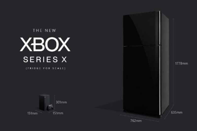 Illustration : Le mini-frigo Xbox Series X sera disponible en décembre à 99€