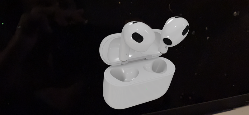 Illustration : Découvrez en RA MacBook Pro 14/16" M1 Pro/Mac, AirPods 3, HomePod mini (couleurs)