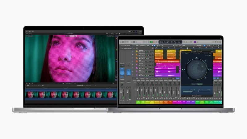 Illustration : Final Cut Pro et Logic Pro sont prêts pour les M1 Pro/Max
