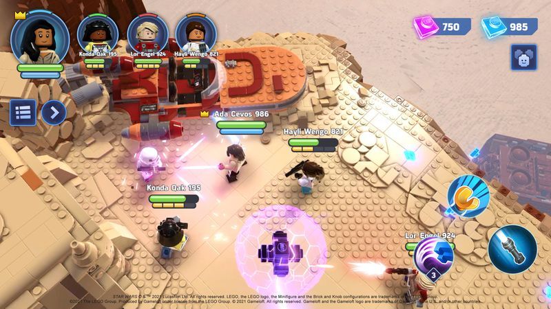 Lego Star Wars: Castaways de Gameloft est disponible sur Apple Arcade