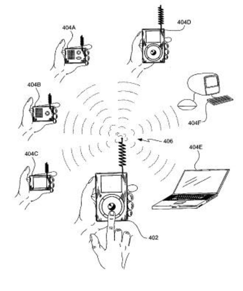 Illustration : iPod Bluetooth suite...