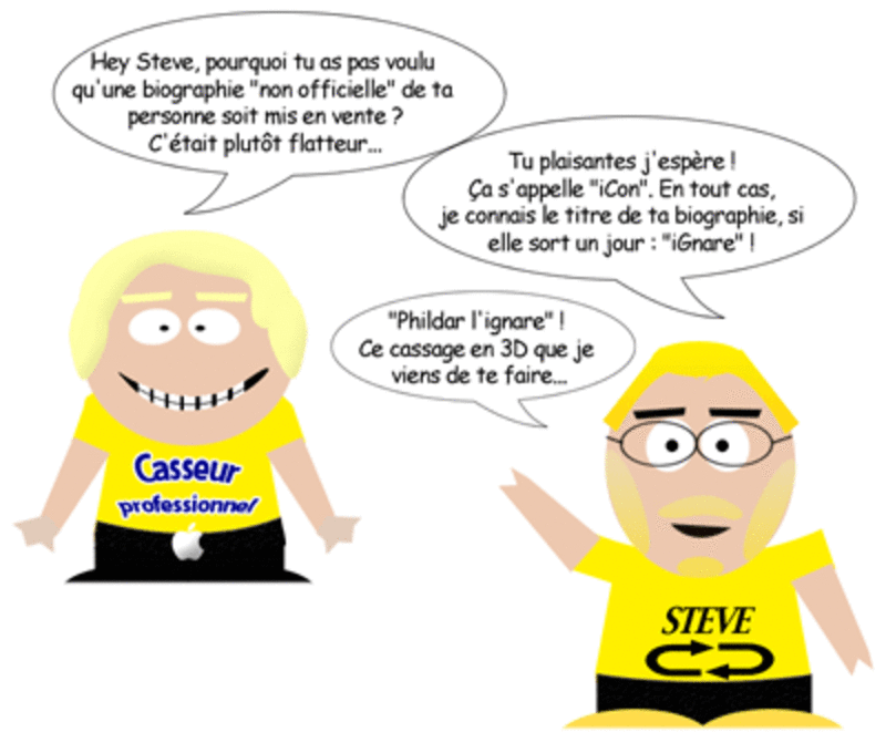 Illustration : Steve & Phil : casse ta bio !
