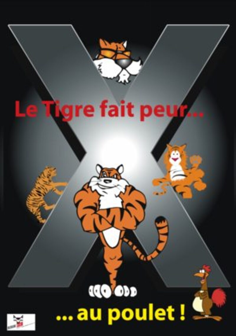 Illustration : Tiger et les poulets suisse, suite