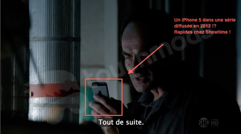 Illustration : Apple fournit-elle des prototypes au réalisateur d'Homeland ?