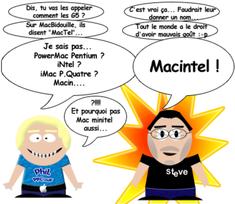 Illustration : Phil & Steve : Intel4Ever
