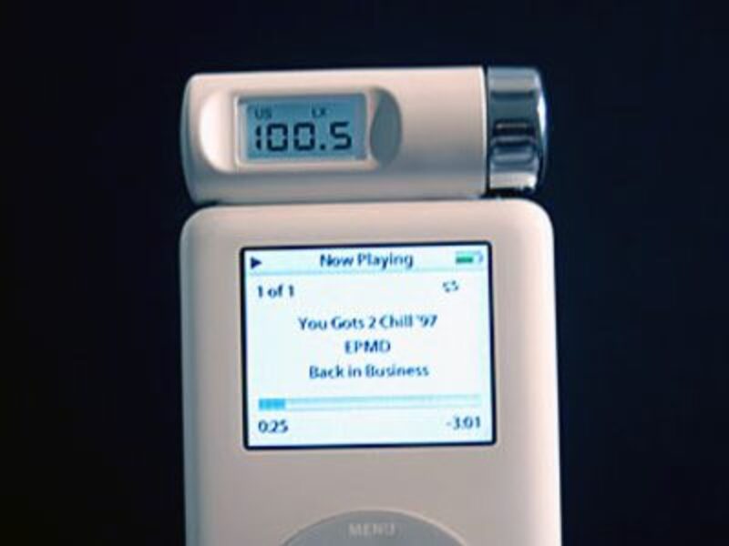 Illustration : iTrip LCD testé