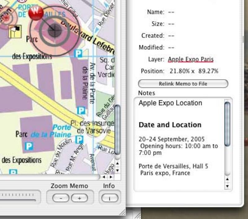 Illustration : MapMemo prêt pour AppleExpo