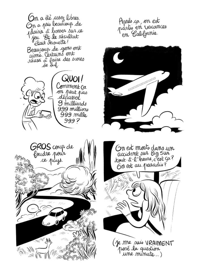 Illustration : BD : "J'ai créé ma startup iOS en Californie", par Laurel