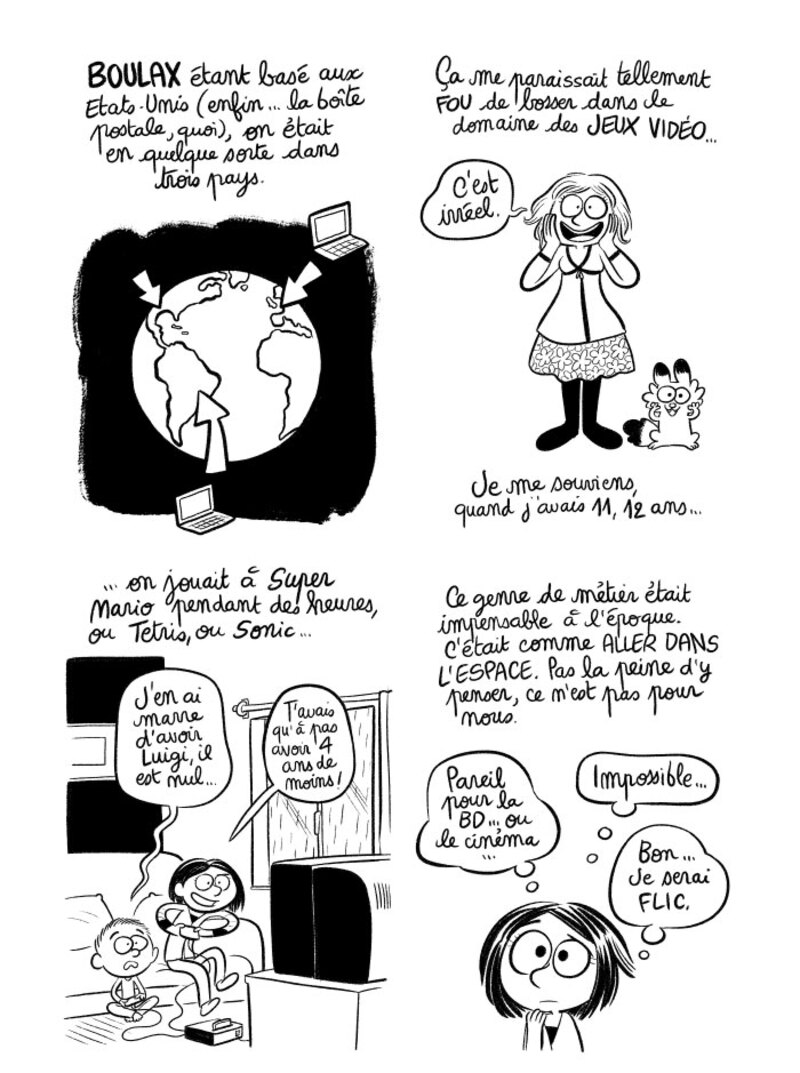 Illustration : BD : "J'ai créé ma startup iOS en Californie", par Laurel