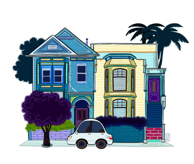 Illustration : BD : "J'ai créé ma startup iOS en Californie", par Laurel
