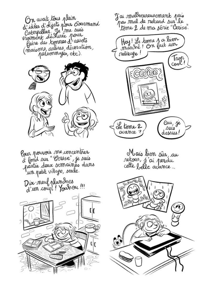 Illustration : BD : "J'ai créé ma startup iOS en Californie", par Laurel