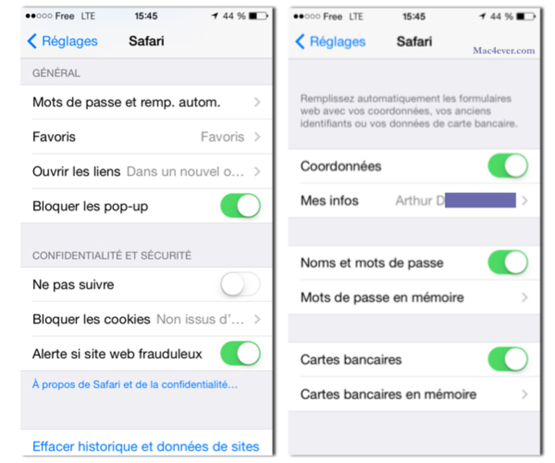 Illustration : Astuce : retrouver ses mots de passe iCloud depuis son iPhone / iPad