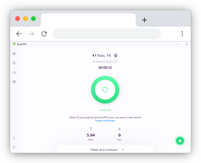 Illustration : BlackFriday : PureVPN, un excellent VPN pour Mac, avec 88% de réduction à 0,91€/mois !